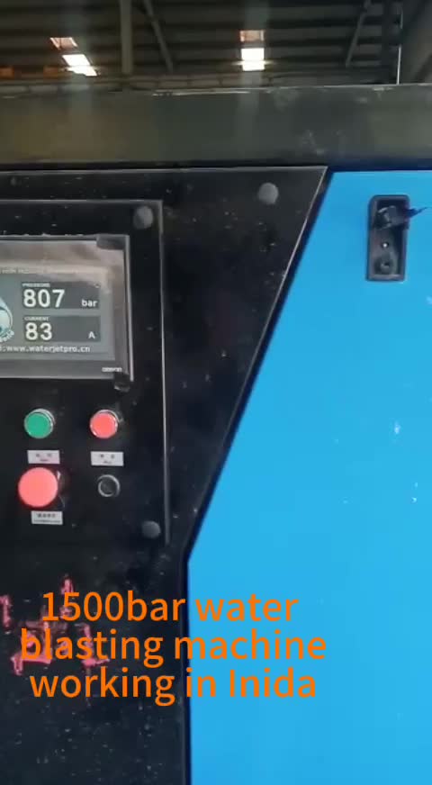400 Bar Automatic Water Blasting Machine WP-4021