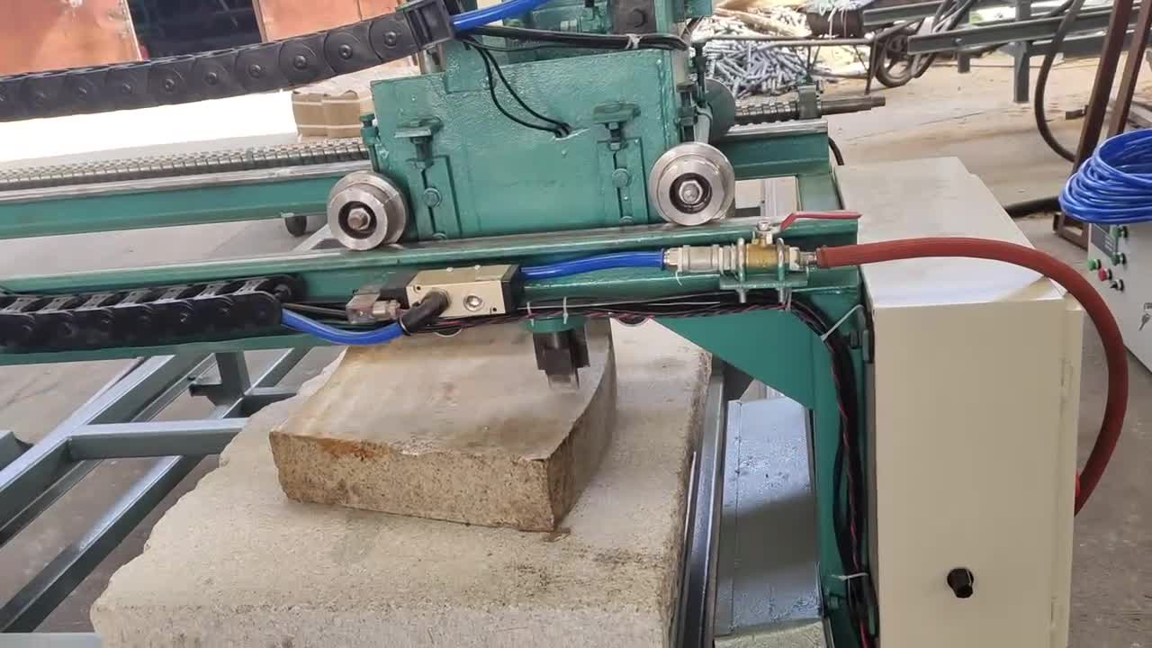 QZD-3 FULL--AUTOMATIC BUSH HAMMERED SURFACE MACHINE
