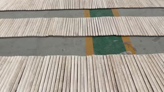 Turkish Travertine 3D Concave Fluted Strips Molding