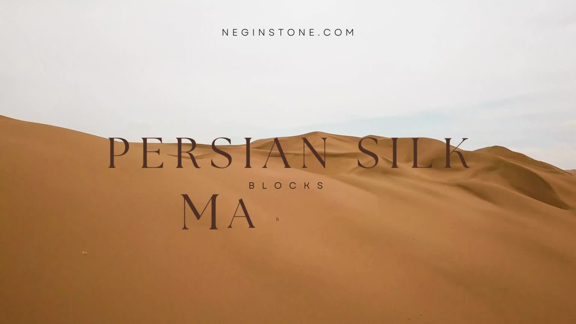 Persian Silk Marble Blocks