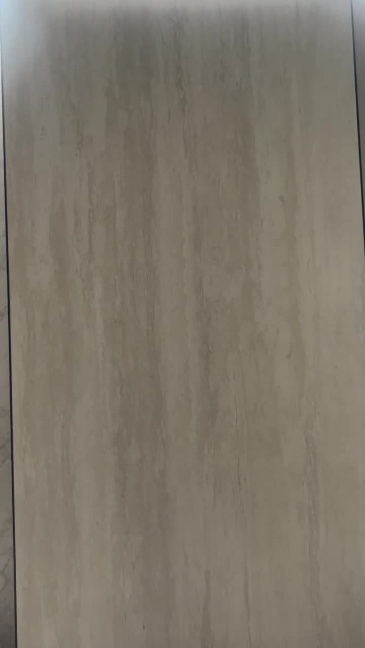 1600X3200x12 Mm Beige Travertine Sintered Stone Slabs