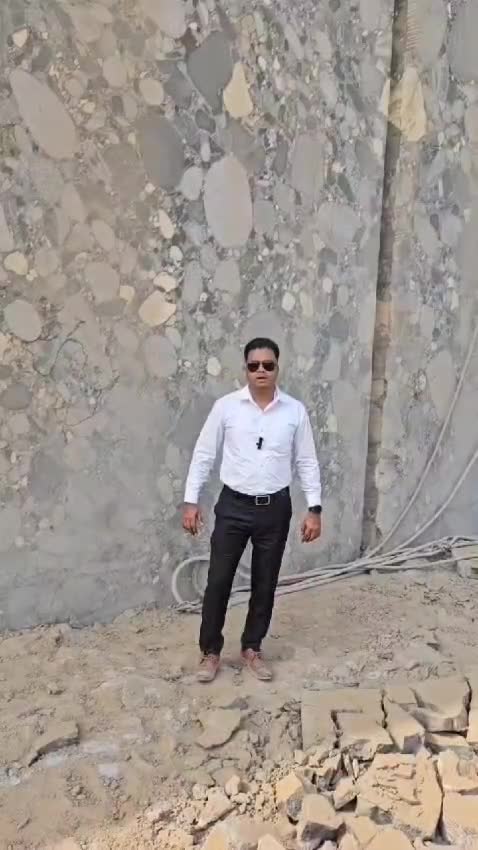 Pebble Black Granite Blocks