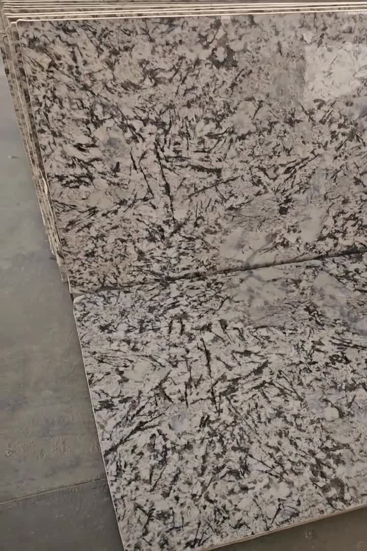 White Alaska Granite  Slabs