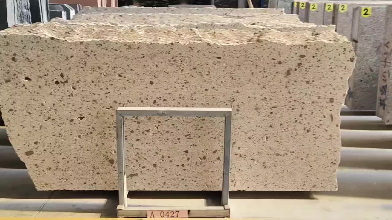 Ceppo Beige Sandstone Slabs For Ourdoor Wall Decor