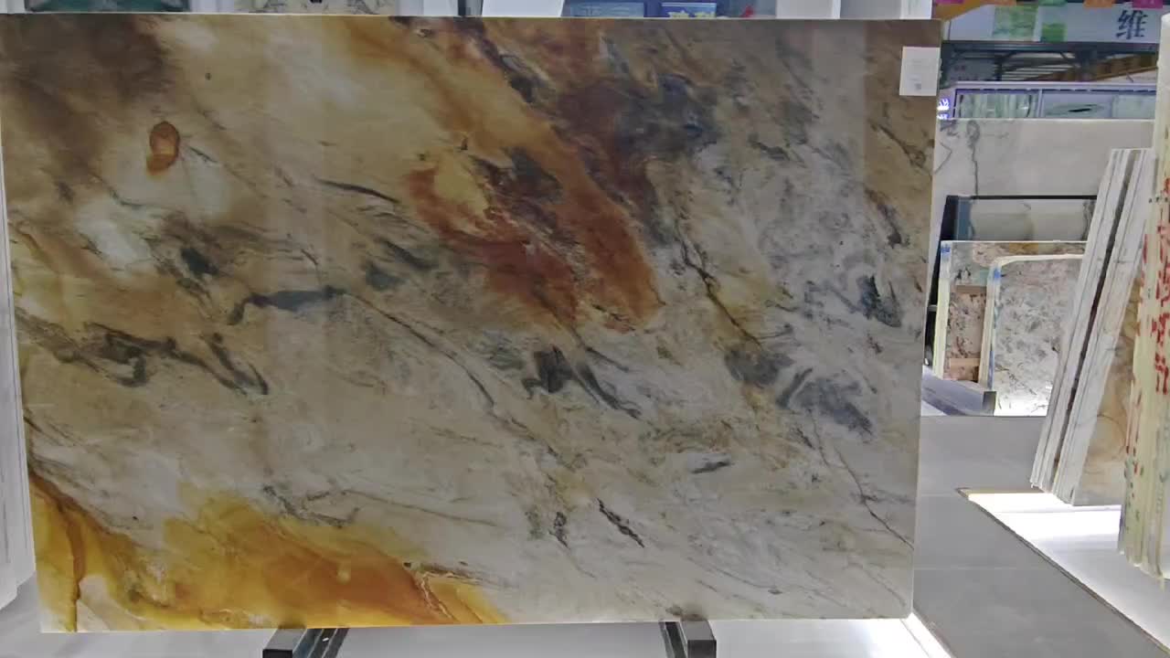 Impression Rainbow Quartzite Slabs