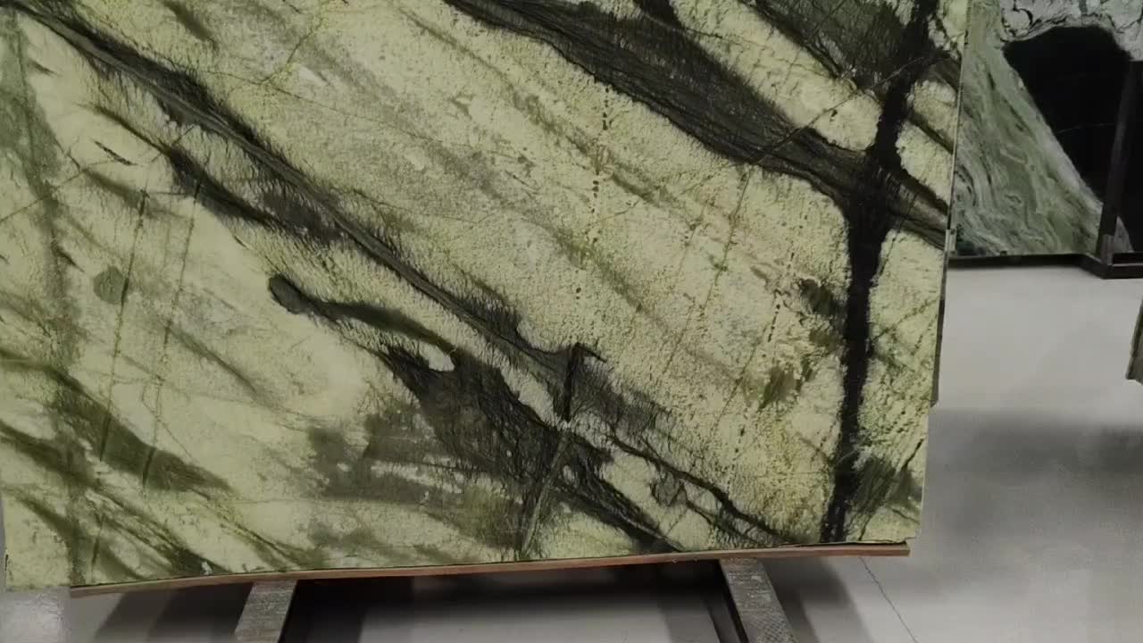 Mint Green Marble Slabs Polished Surface 20MM