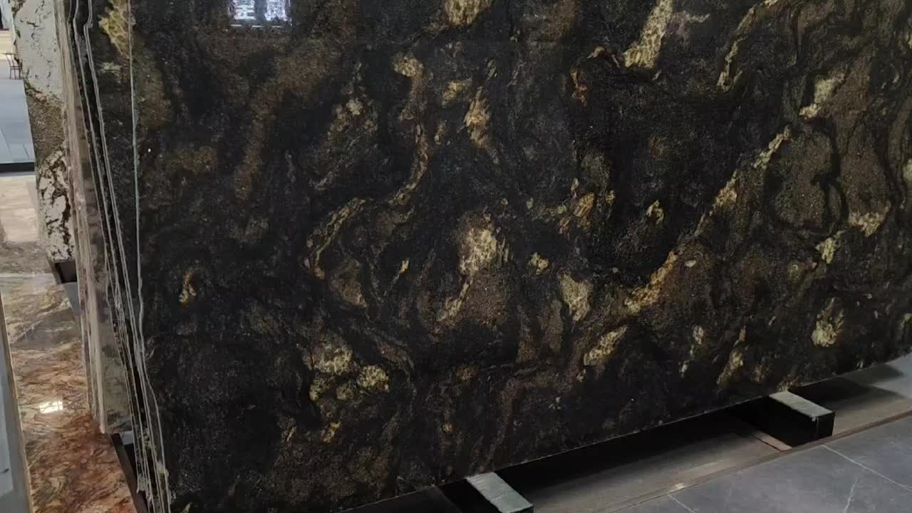 Negresco Golden Quartzite Slabs