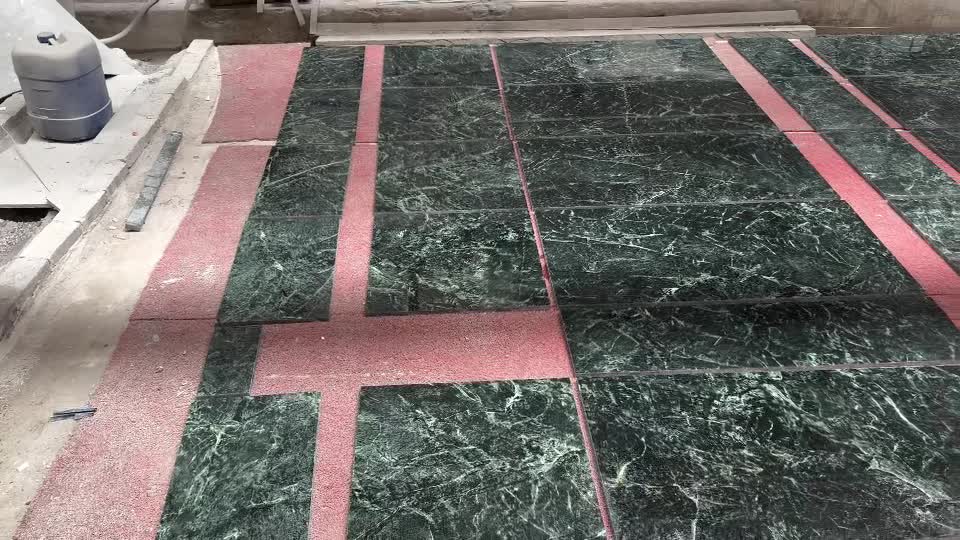 Prada Green Marble Slabs