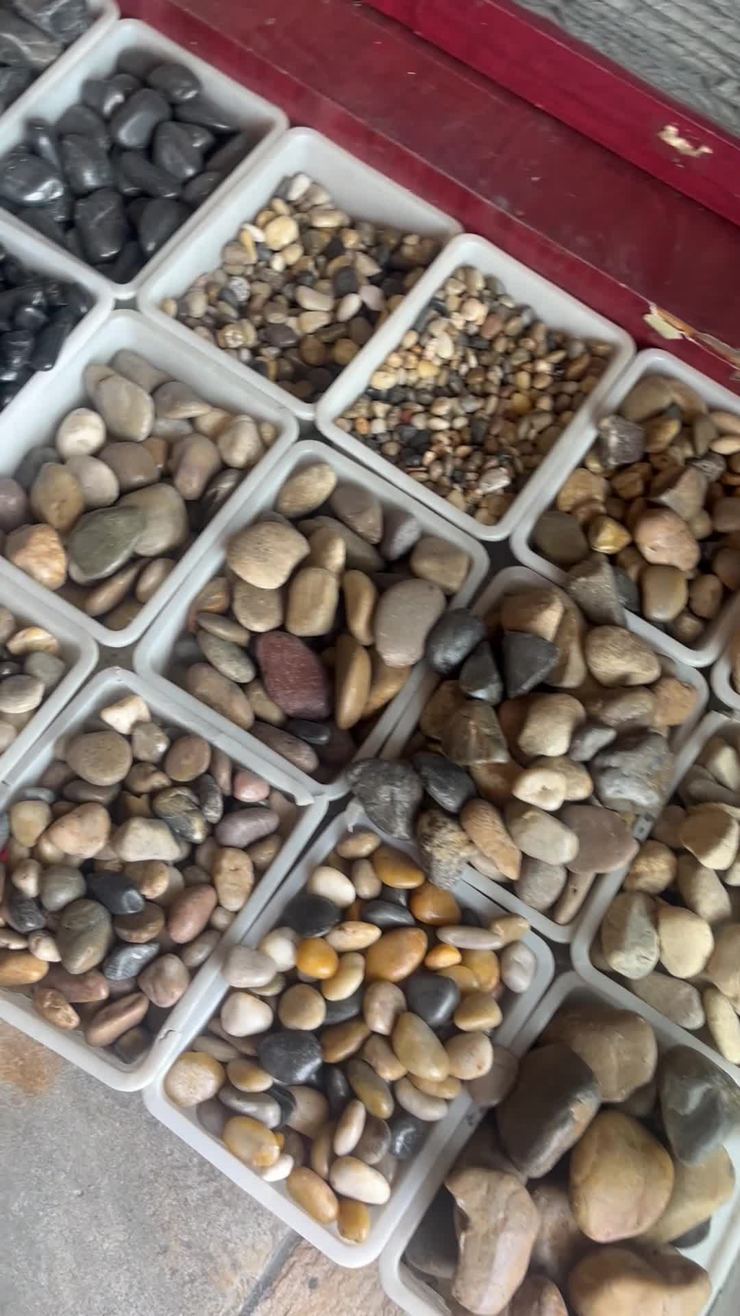 Natural Cobble Stone For Outside Garden Paving Pebble