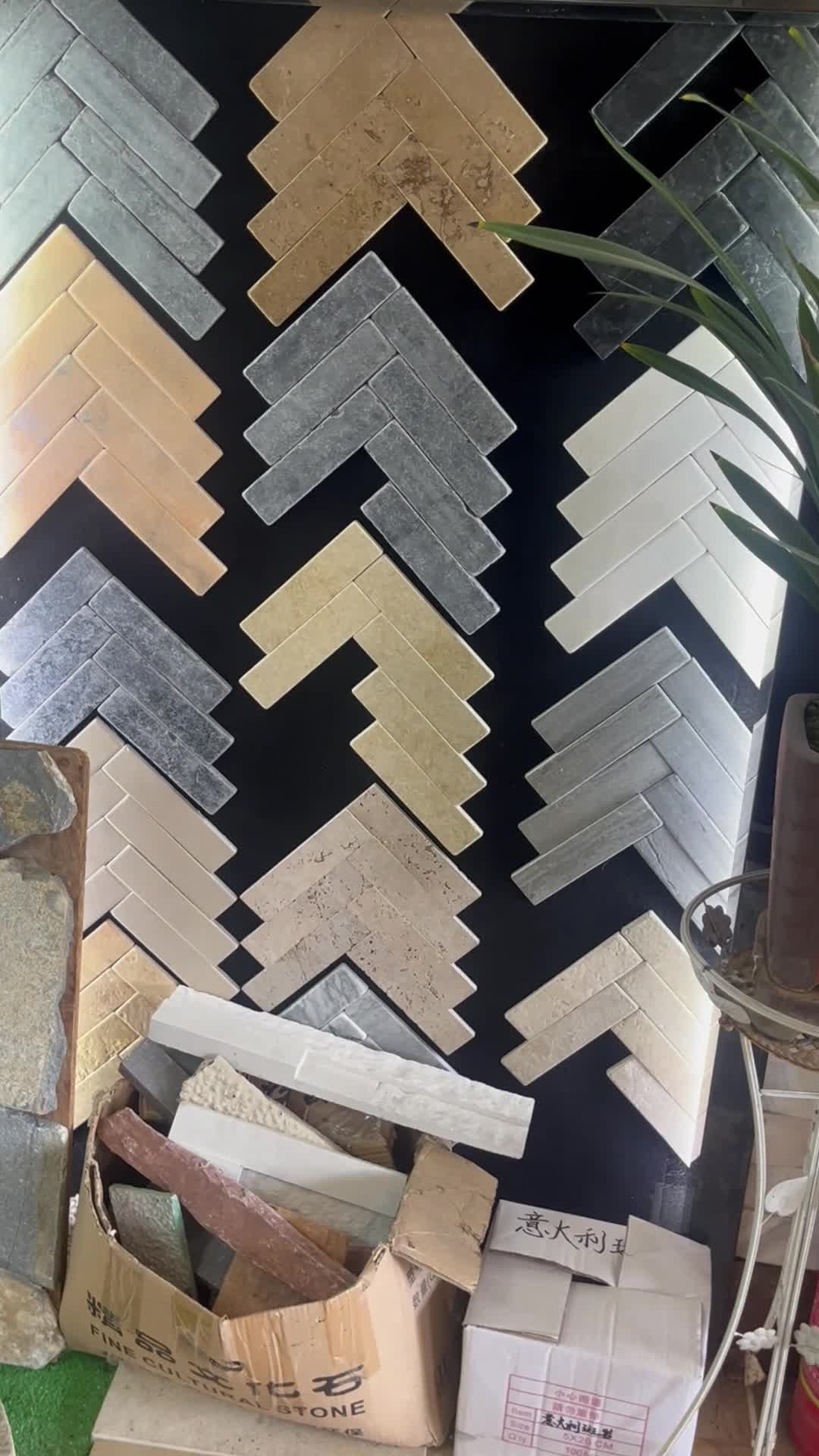 Walling Classic Desgin Slate Mosaic Tiles