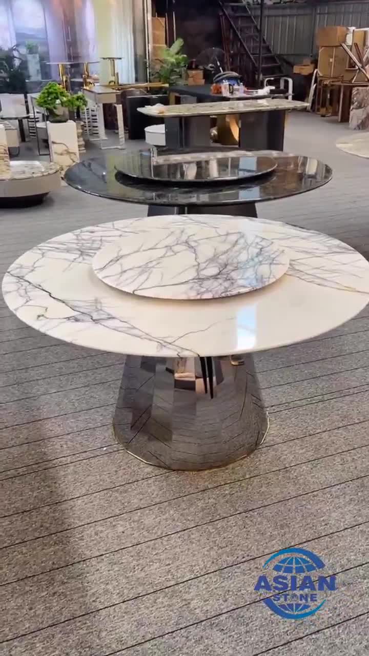 Milas Lilac Marble Table Top