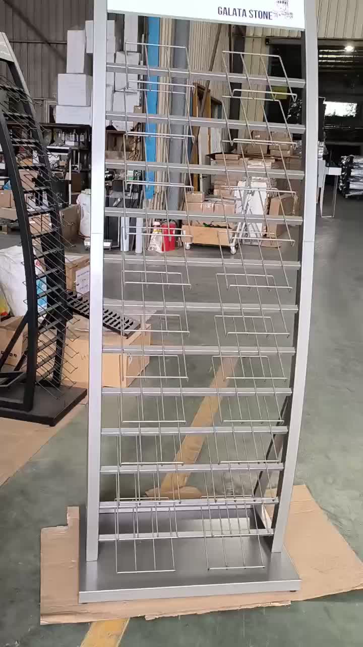 Tower Stand Rack For Stone Sample