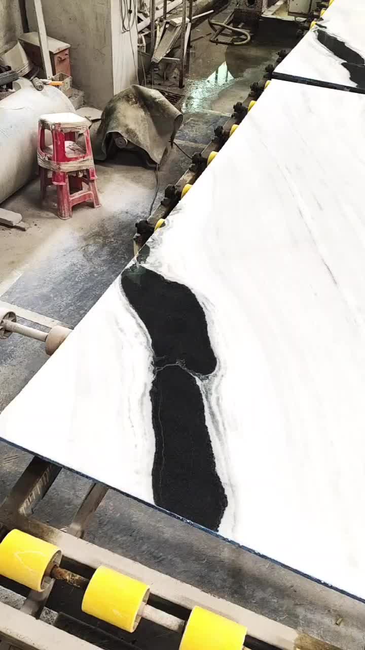 China Panda White Marble Stone Block Marble Block