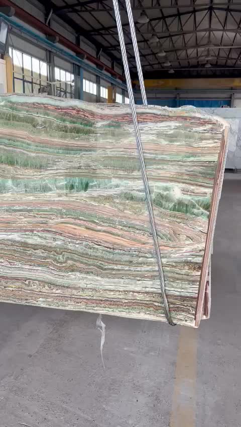 Onice Onyx Smeraldo Slabs Emerald Green
