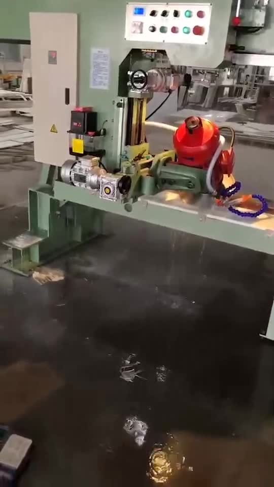 Portal Curved Linear Edge Grinder, Edge Profiling Machine