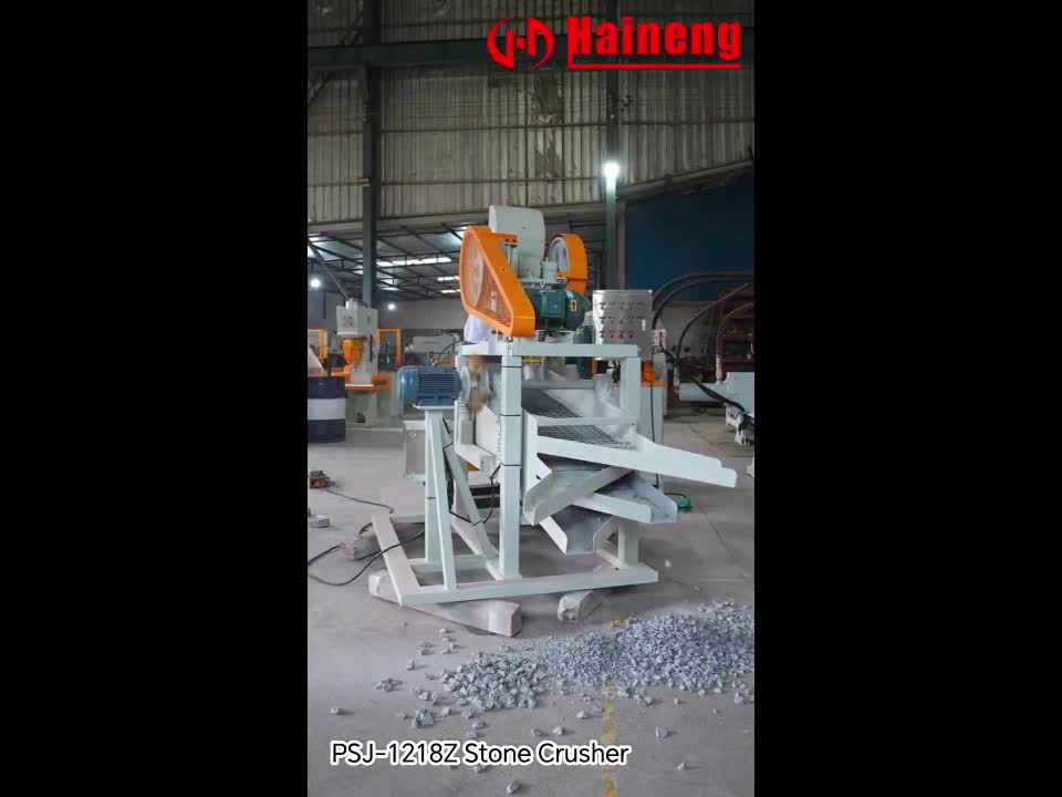 Protable Small  Rock Crusher And Screening Machine