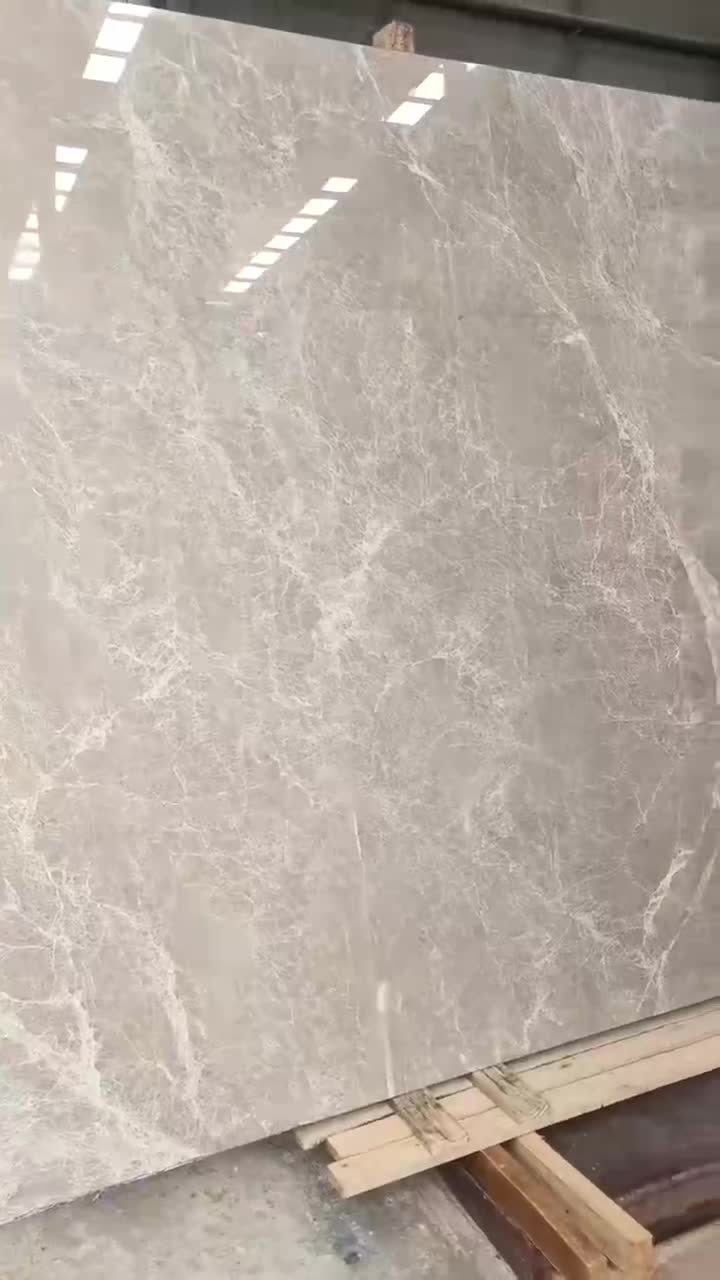 Good Price Turkey Cloud Dora Ash Marble Slab Tiles