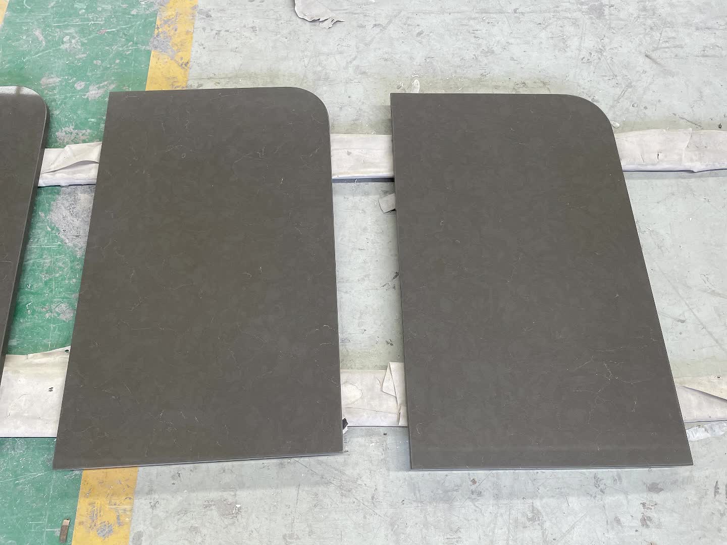 Artificial Black Quartz Vanity Tops Modern