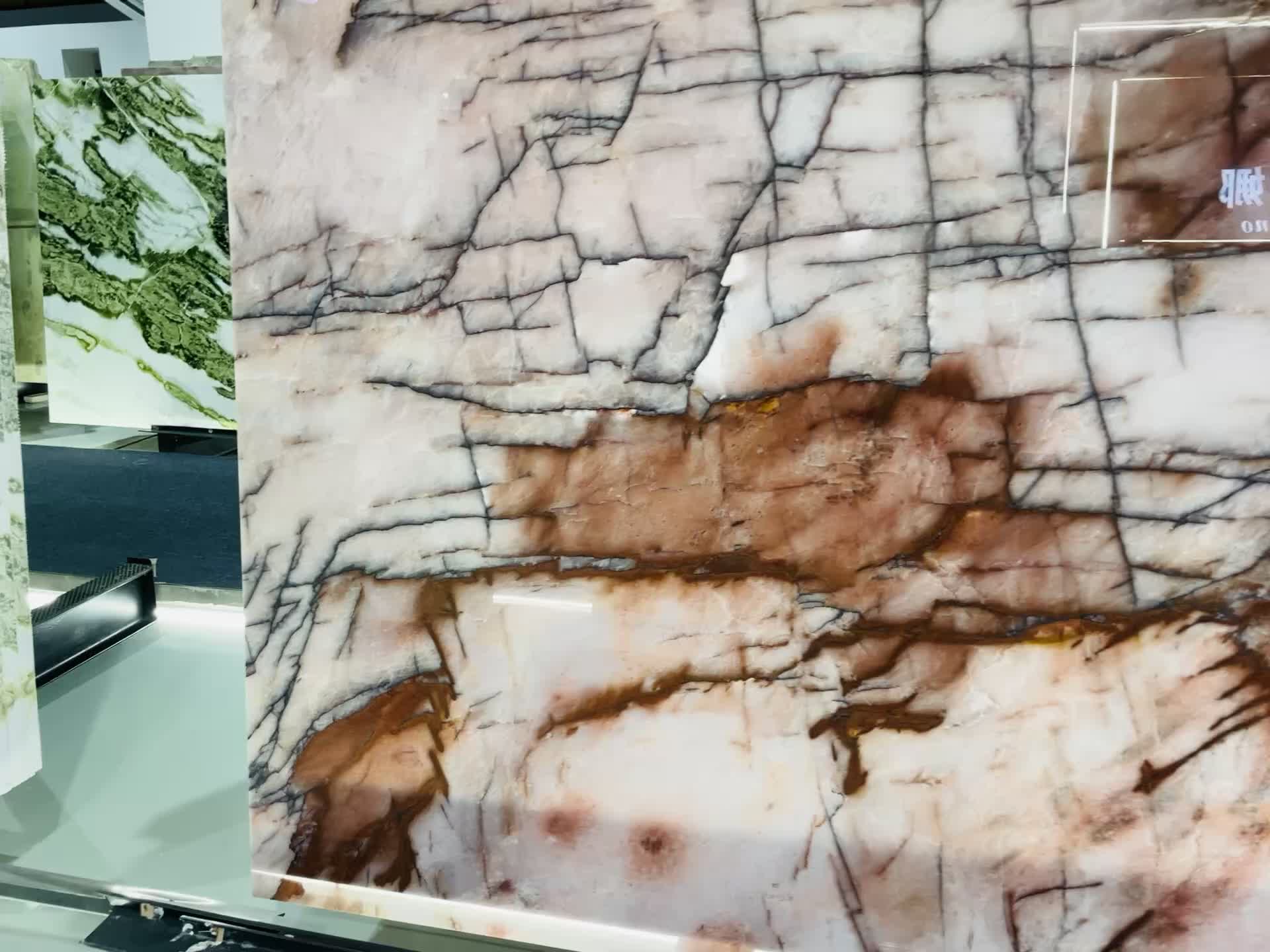 Juliet Crystal Quartzite Slabs