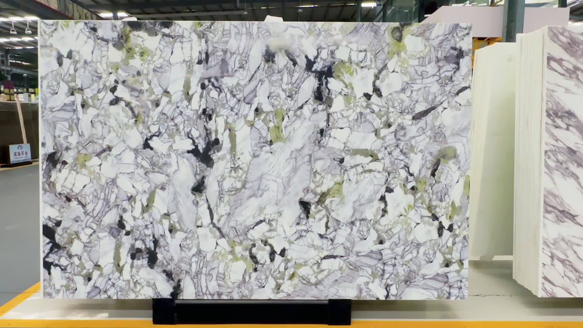 Cold Jade Nano Crystallized Glass Slabs