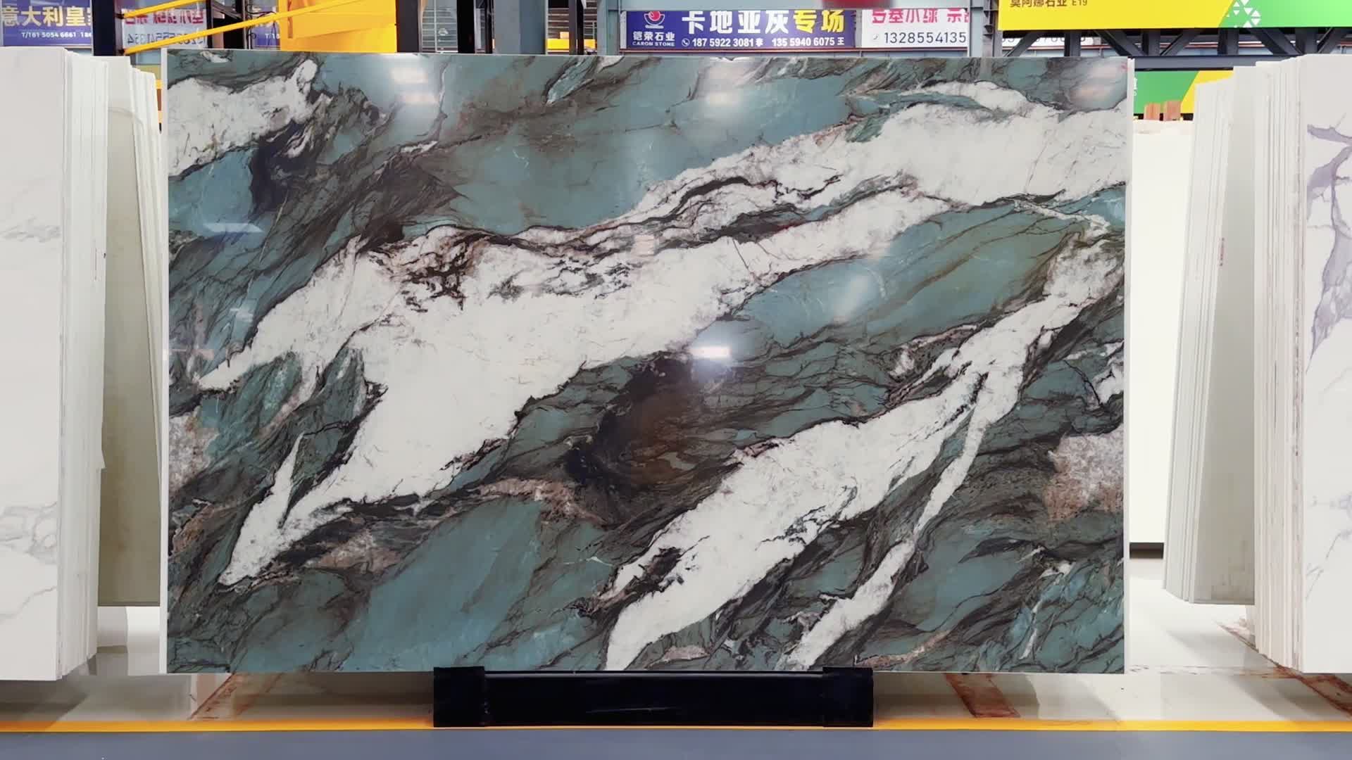 Patagonia Green Nano Stone Slabs