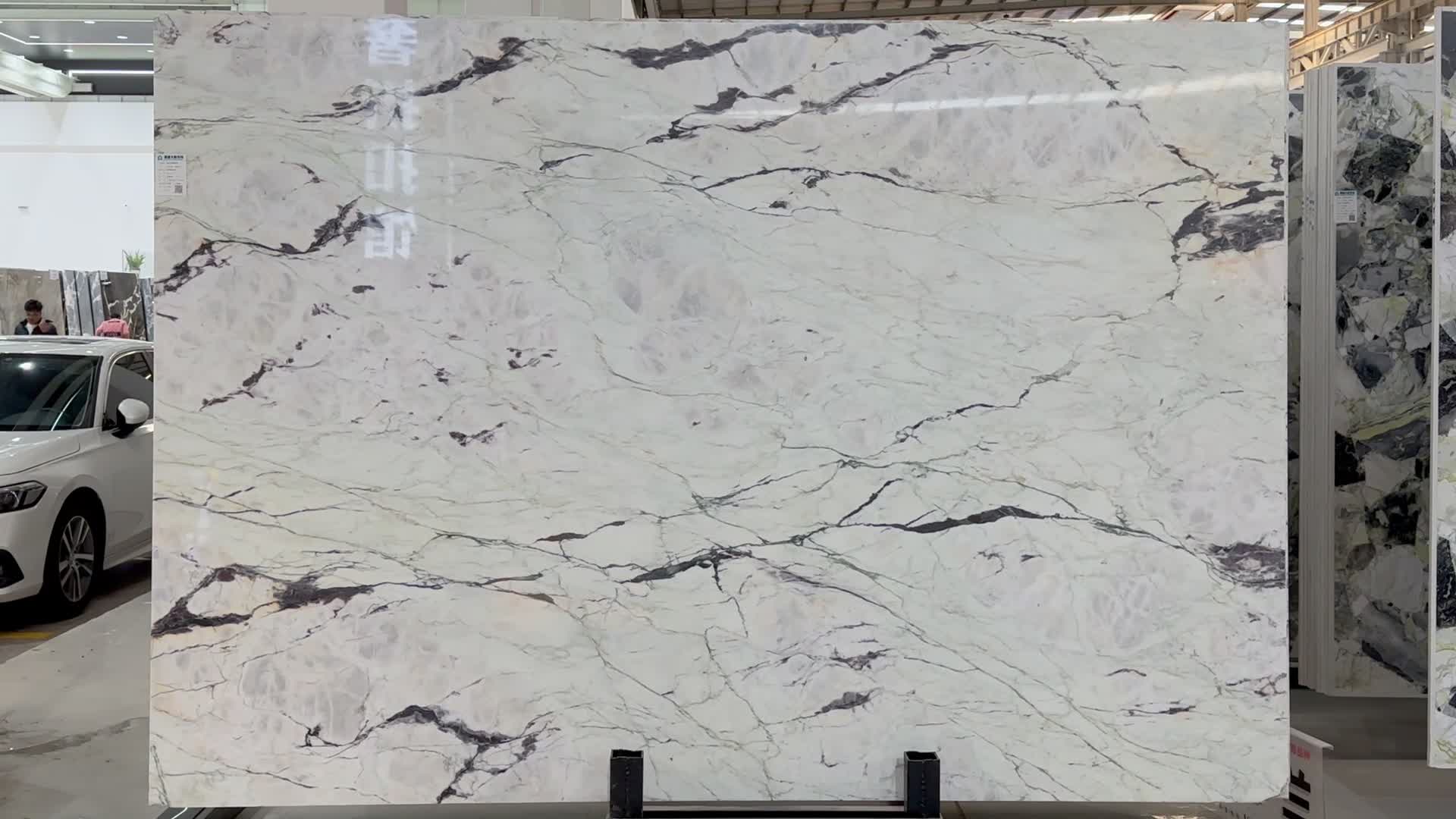 East Bulgari Purple Marble Slabs