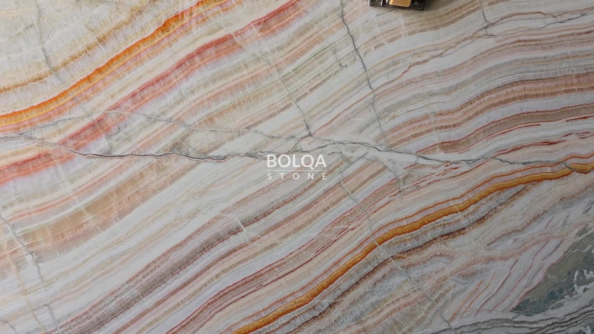 Iran Rainbow Onyx Slabs