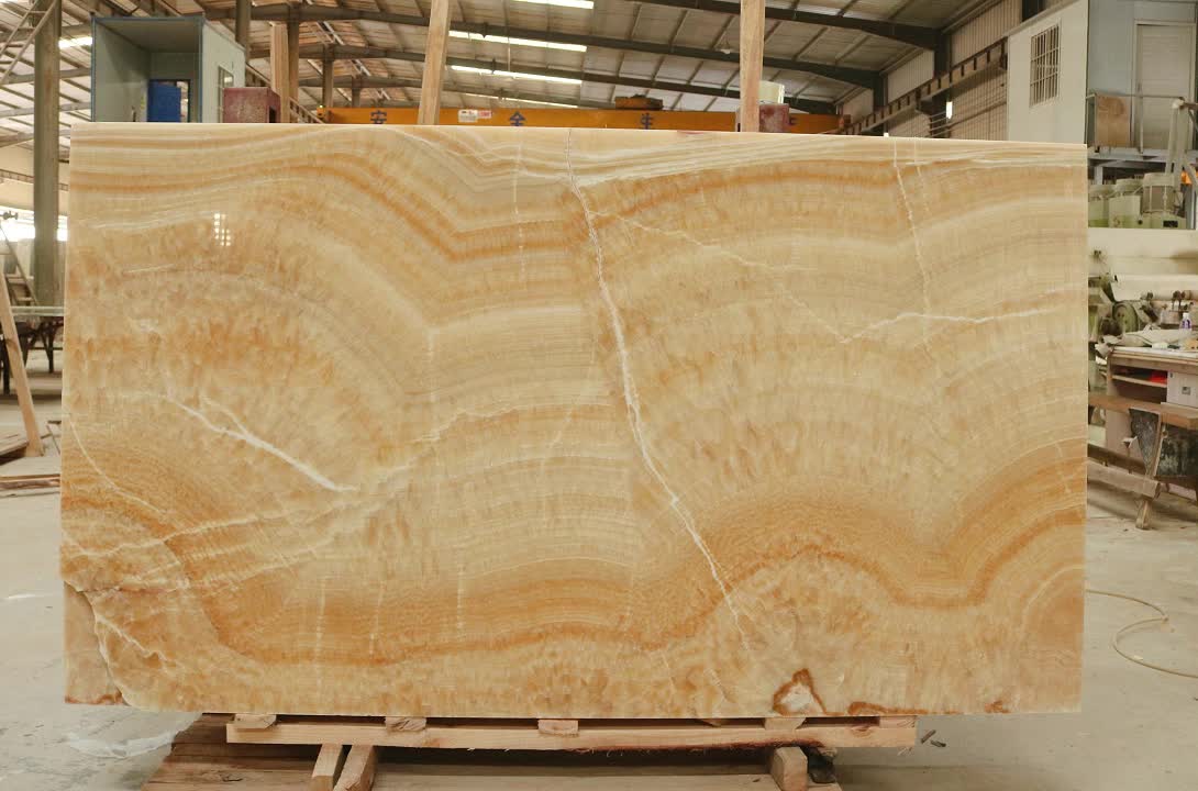 China Honey Onyx Slabs