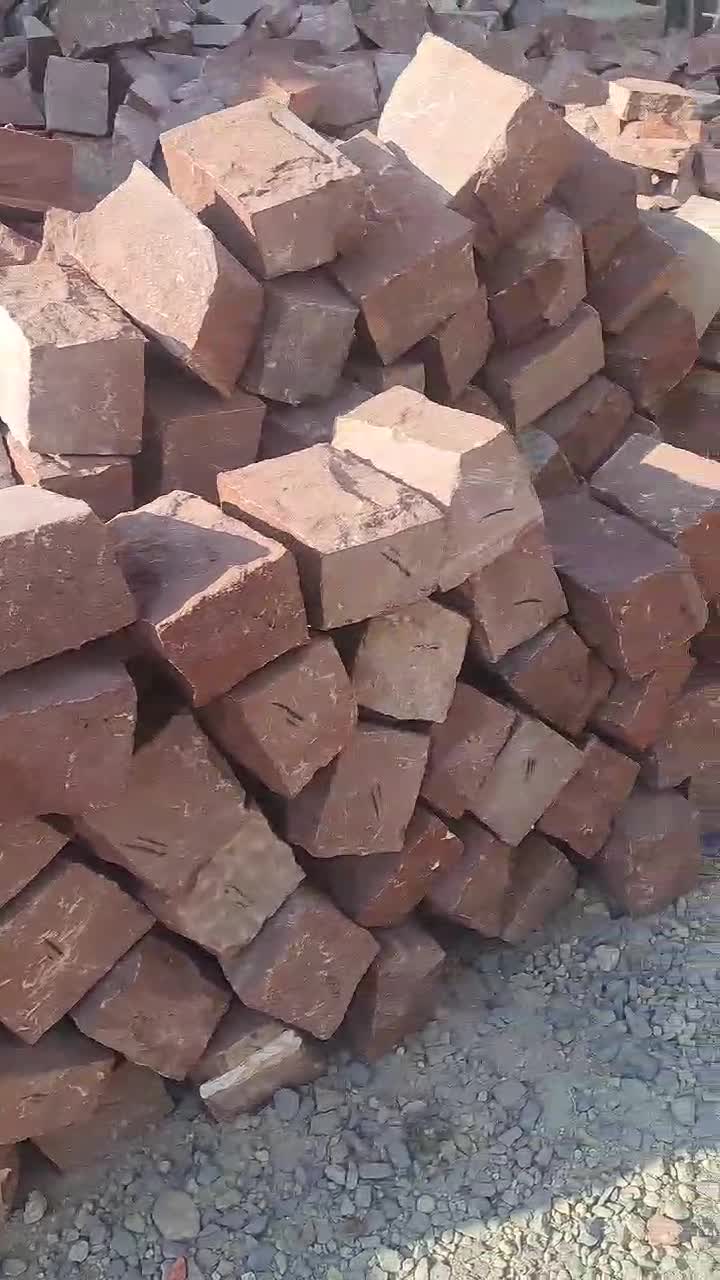 Red Sandstone Cobble Stone