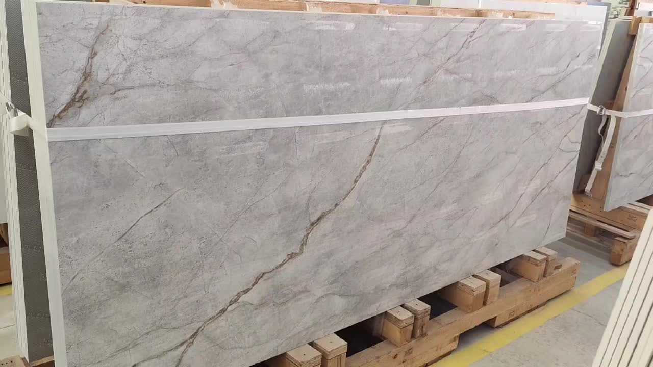 Astana Grey Sintered Stone Slabs