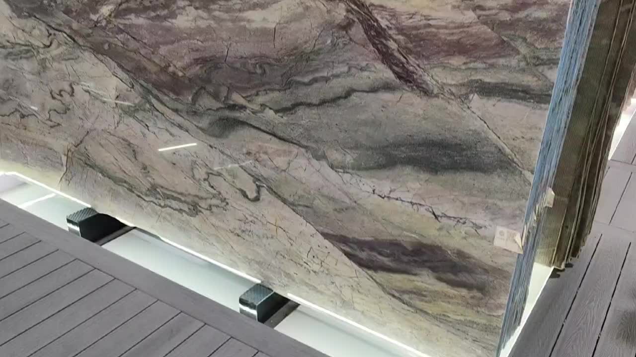 Caribbean Fantasy Quartzite Slabs 20Mm Thick Polished