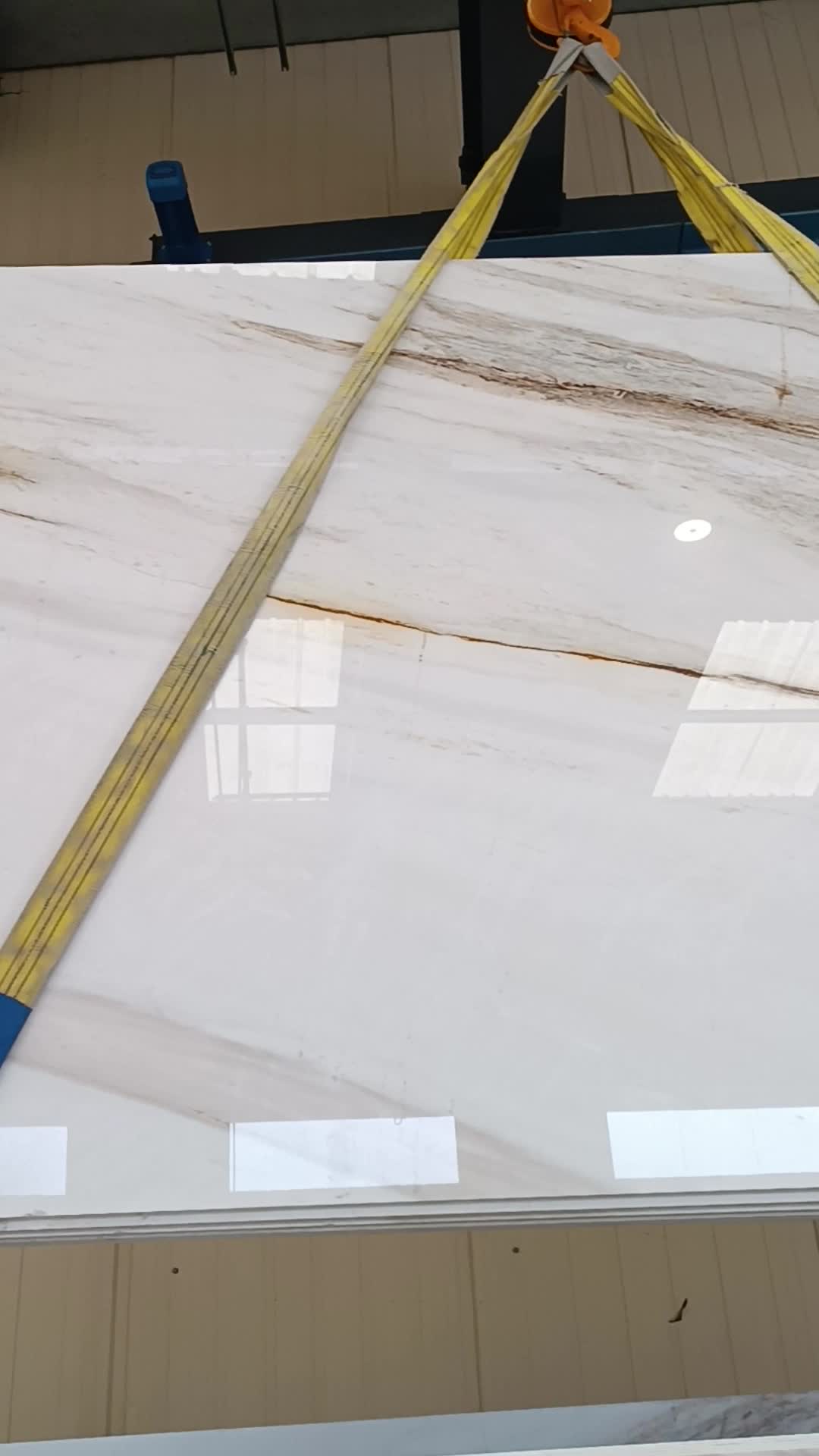 Thassos Vena Oro 3285 Marble Slabs