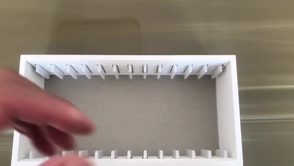 Aluminum Sample Display Case For Stone