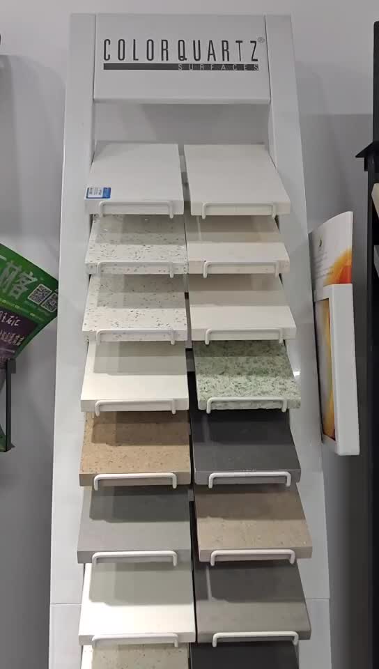 Metal Display Tower Rack For Stone Sample