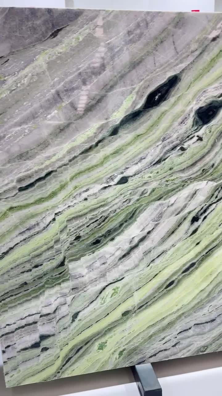 High Grade Raggio Verde Marble Slabs