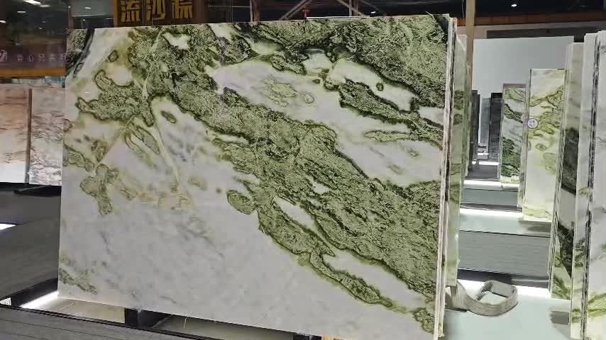 Jade Green Northland Cedar Marble Slabs