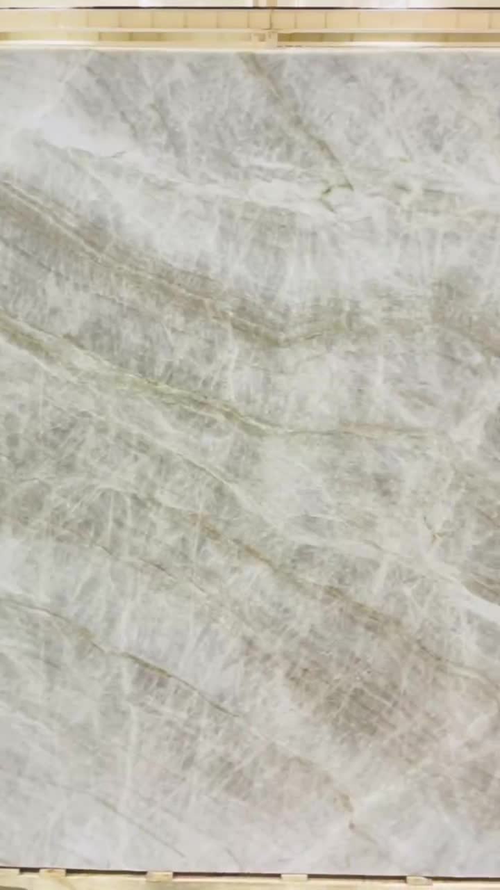 Big Stock Brazil White  Taj Mahal Quartzite Slabs