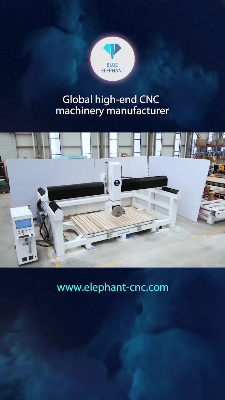 4+1 CNC Bridge Saw Machine