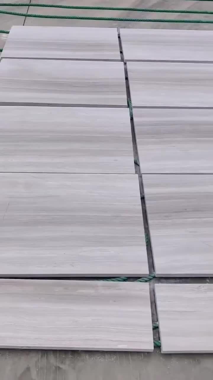 White Wooden Marble Polished 2Cm Tiles, Floor Applications