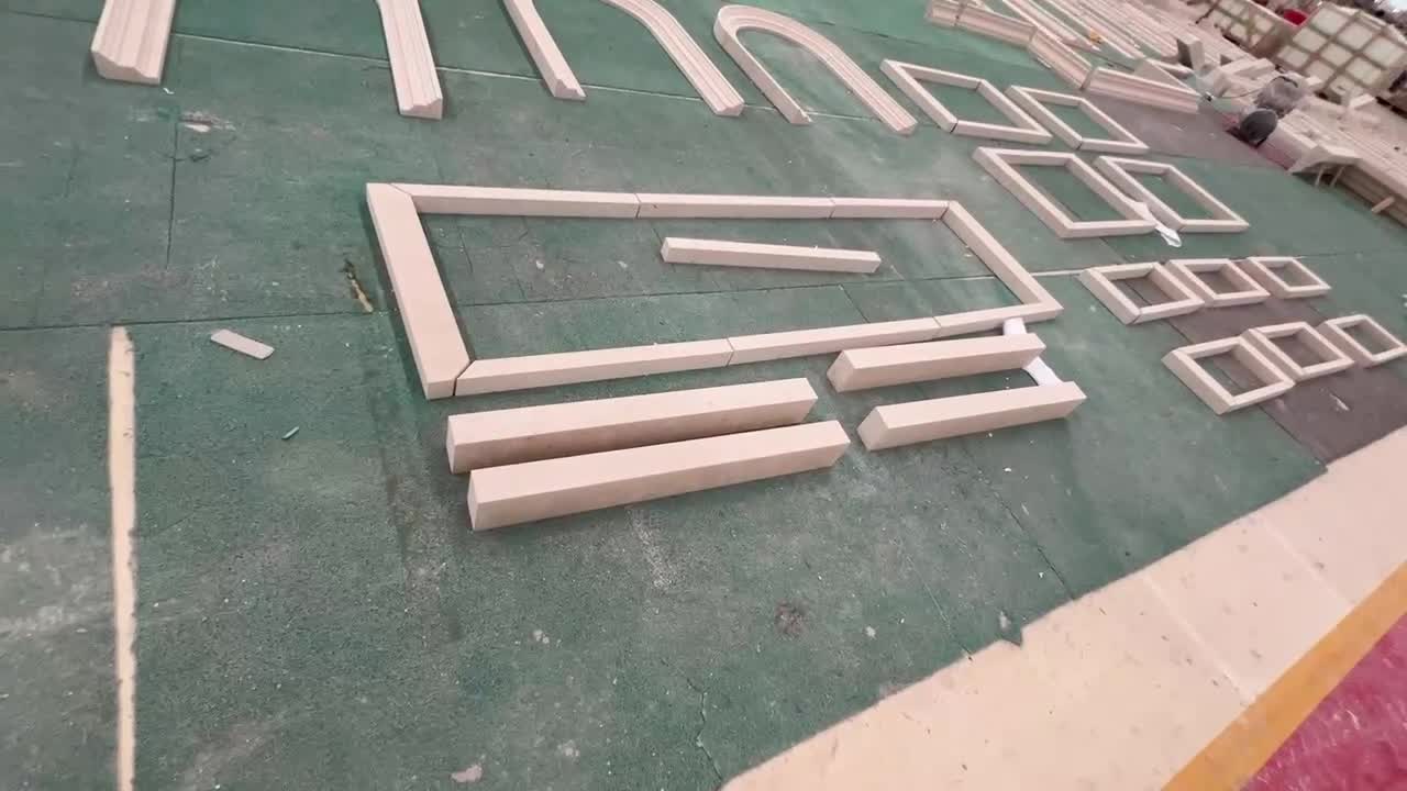 Fontainebleau Limestone Wall Door Frames