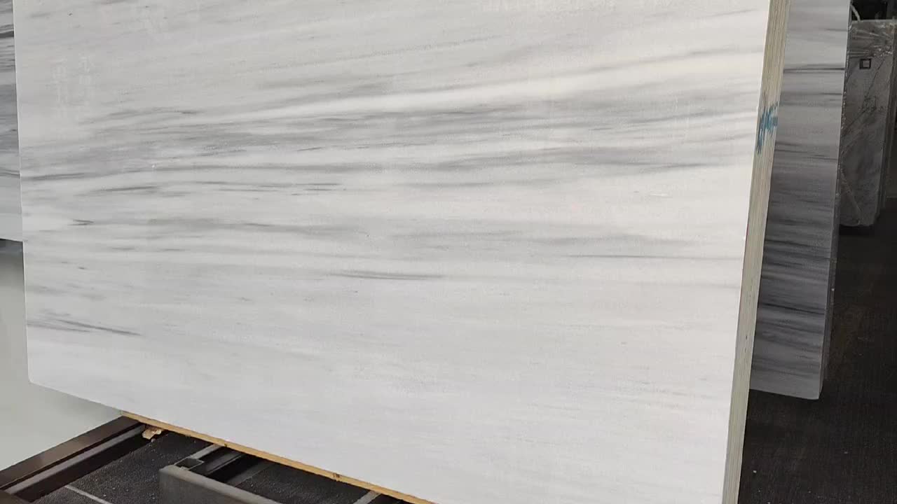 Start White Marble Slabs Polished Surface For Wall Decor