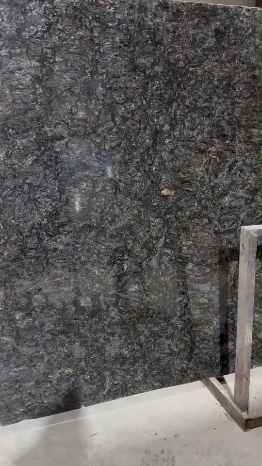 Luxury Cosmos Granite Black Slab For Wall Tiles