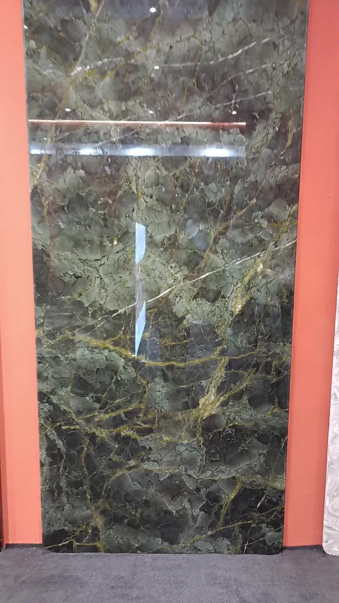 Golden Lightning Green Quartzite Slabs