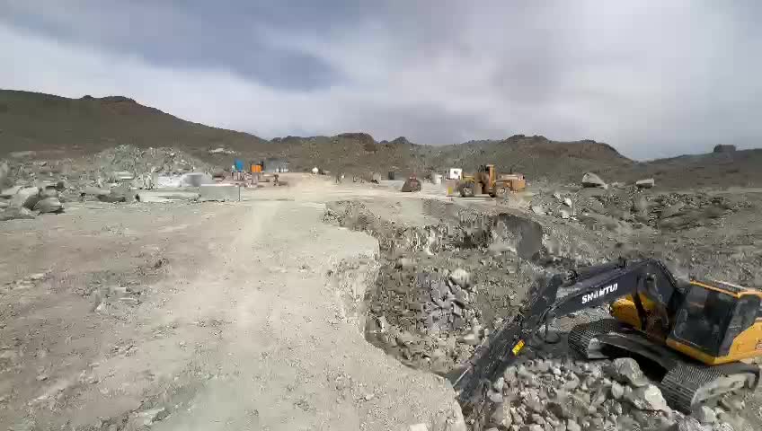 Birjand Green Granite Blocks