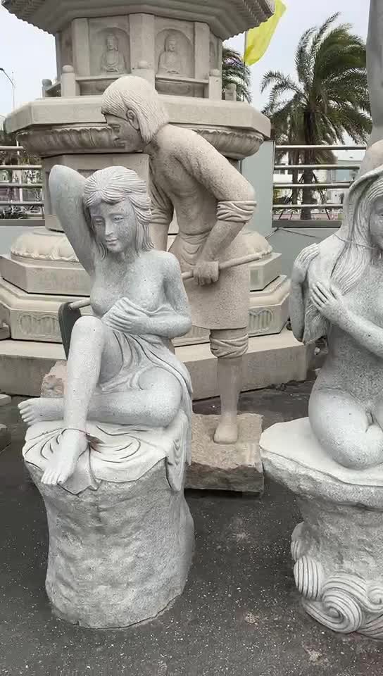 Outdoor Handmade Granite Garden Sculpture Cheapest