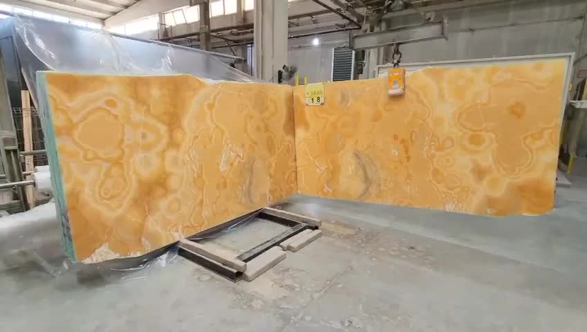 Orange Onyx Slabs