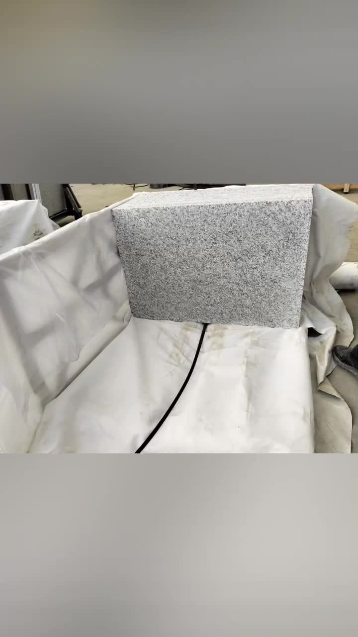 New Cheapest G602 Light Grey Granite Tiles Flamed Finish