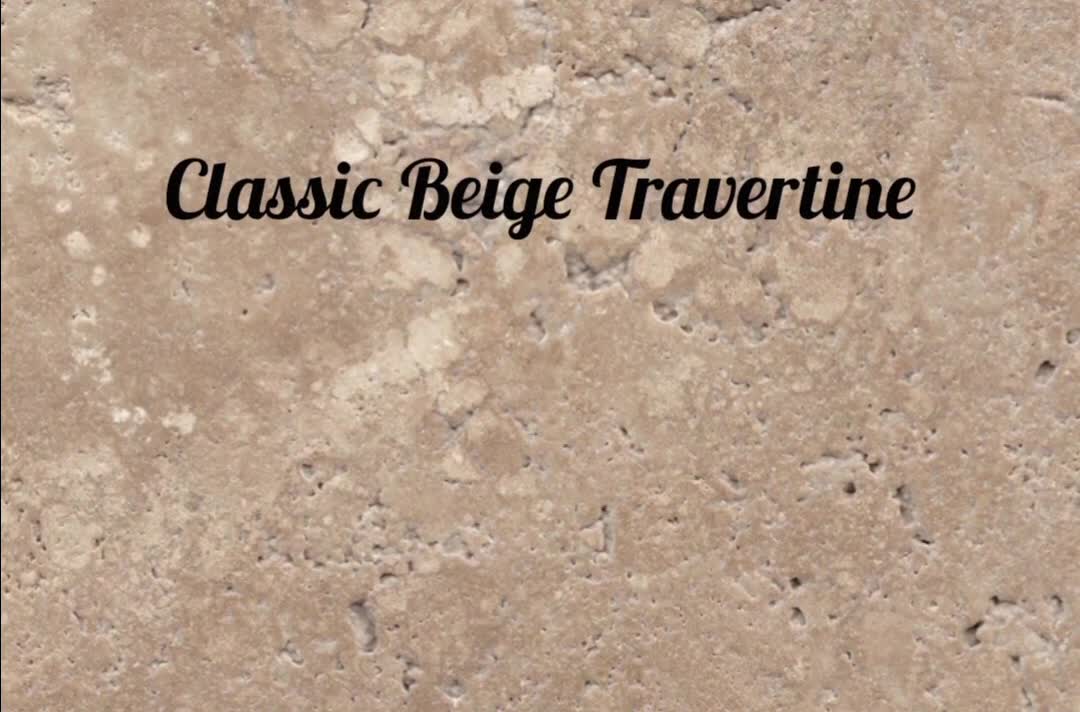 Natural Classic Beige Travertine Tiles