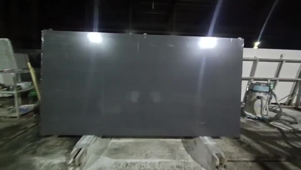 Hot Sale Pattern DARK GREY Quartz Slabs