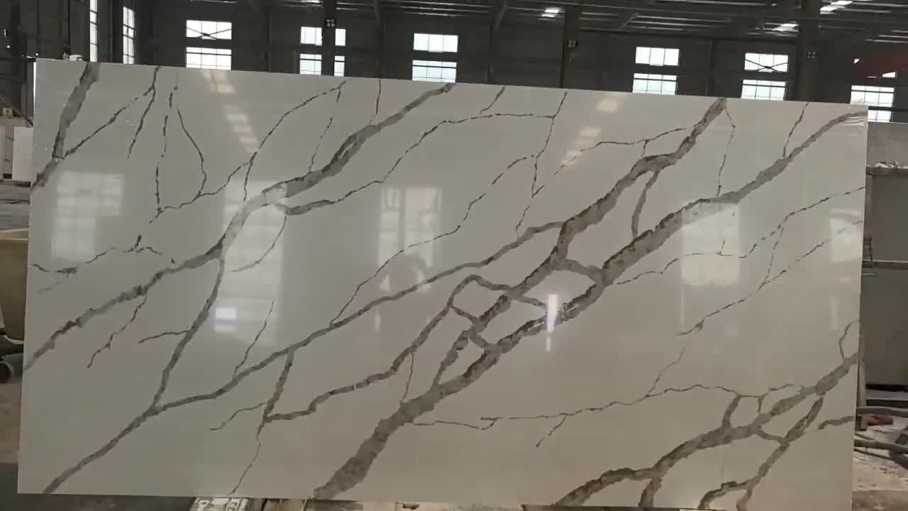 Quartz Slab Artificial Stone Slabs Hot Sale Pattern 7374